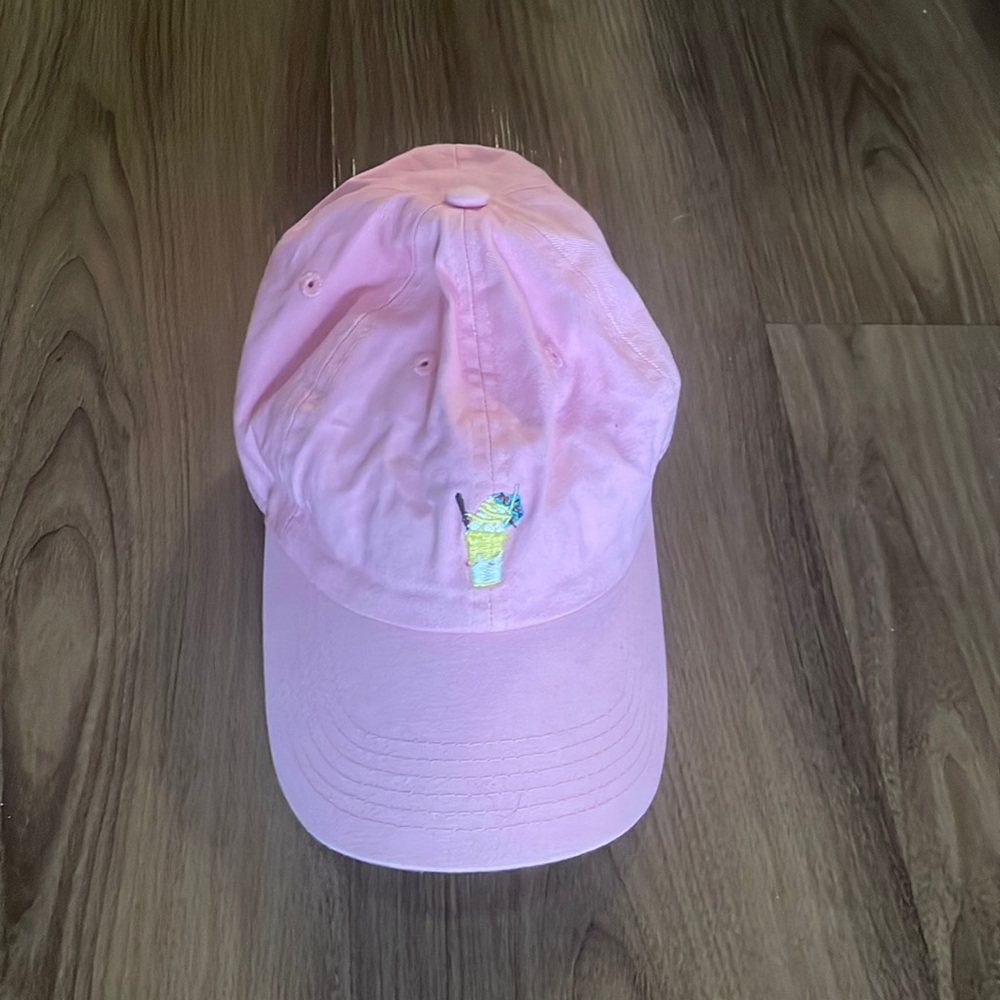 Embroidered Dole Whip Disney pink hat